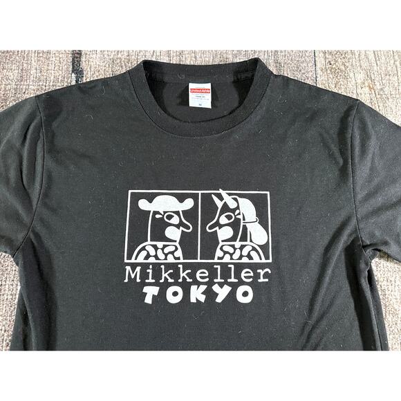 Mikkeller Brewery Tokyo Black Short Sleeve Shirt T-Shirt Beer Polyester - Picture 2 of 7